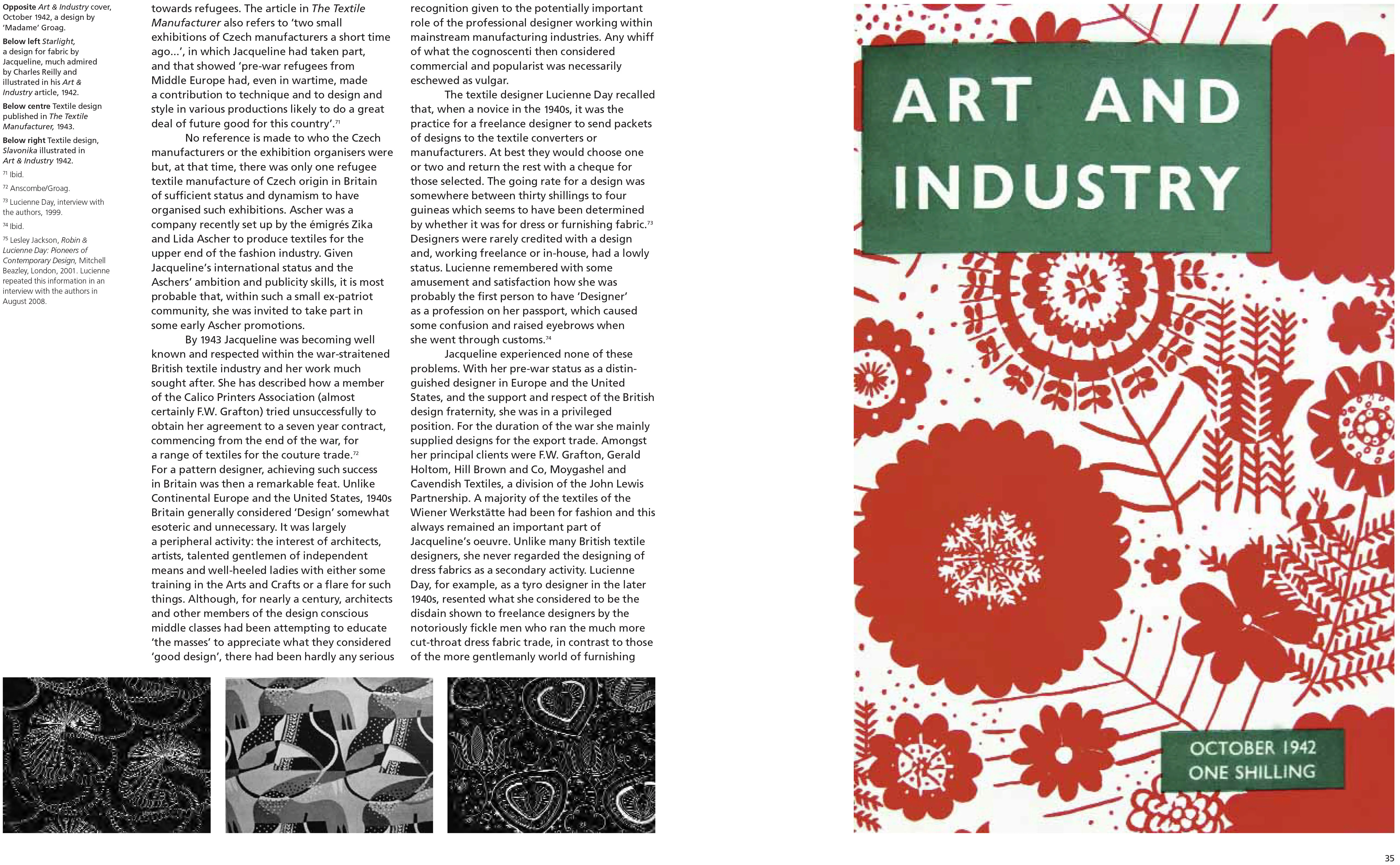 Jacqueline Groag: Textile & Pattern Design, Wiener Werkstätte to American Modern, Geoff Rayner - Image 16