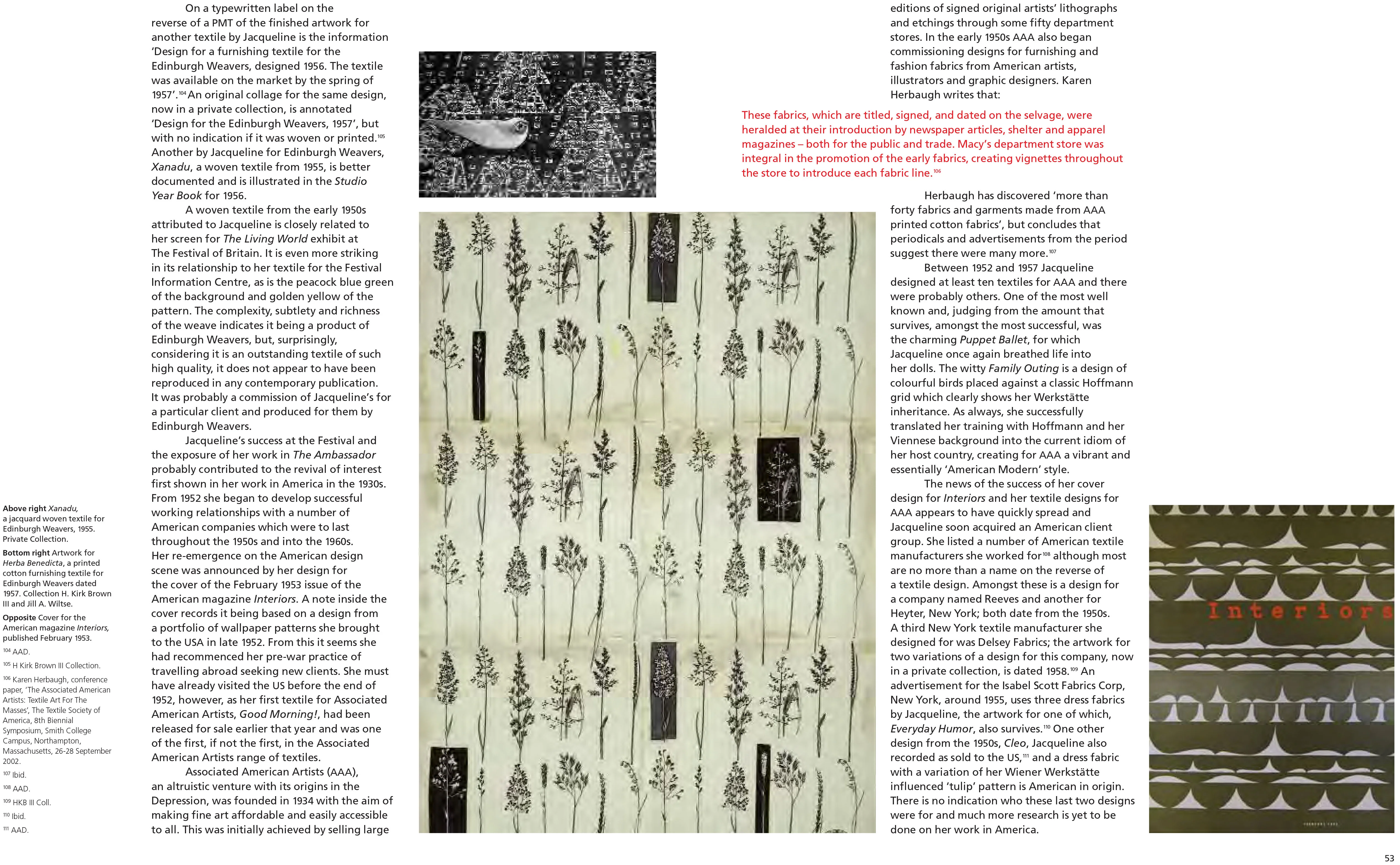 Jacqueline Groag: Textile & Pattern Design, Wiener Werkstätte to American Modern, Geoff Rayner - Image 18