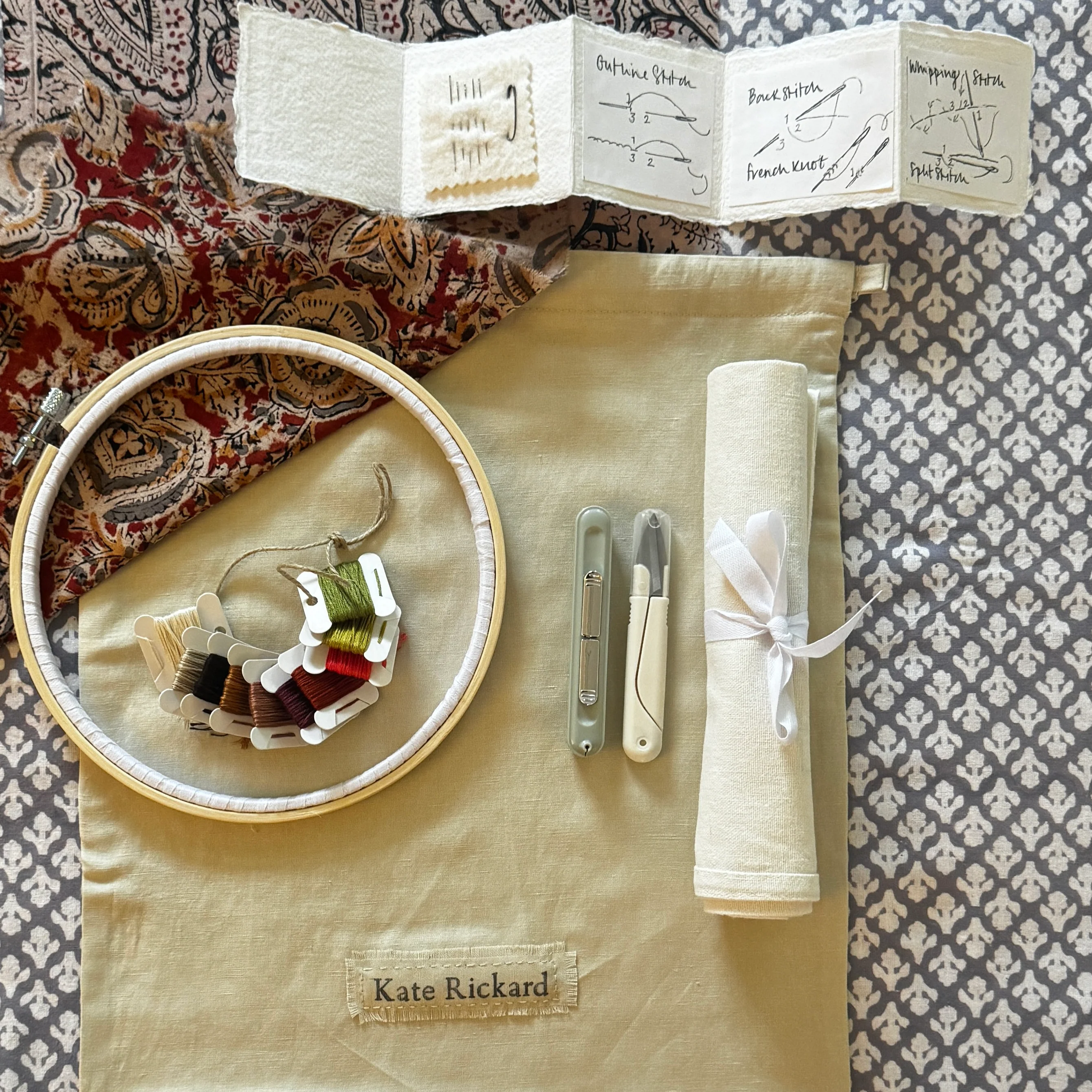 Thursday 24 September, 10:30-4 p.m.: Workshop, The Art of Stitching on Block Print with Kate Rickard - Image 10