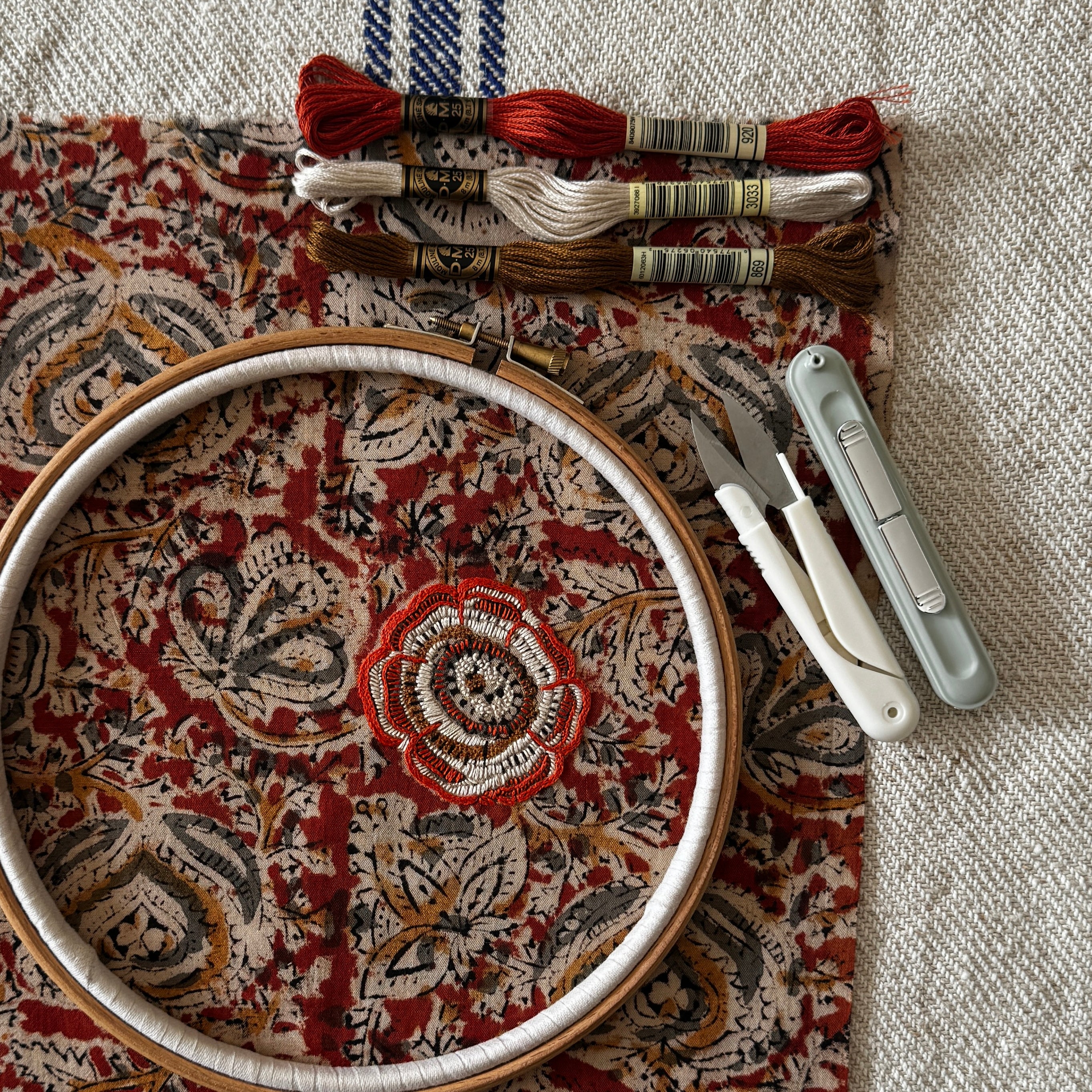 Thursday 24 September, 10:30-4 p.m.: Workshop, The Art of Stitching on Block Print with Kate Rickard - Image 3