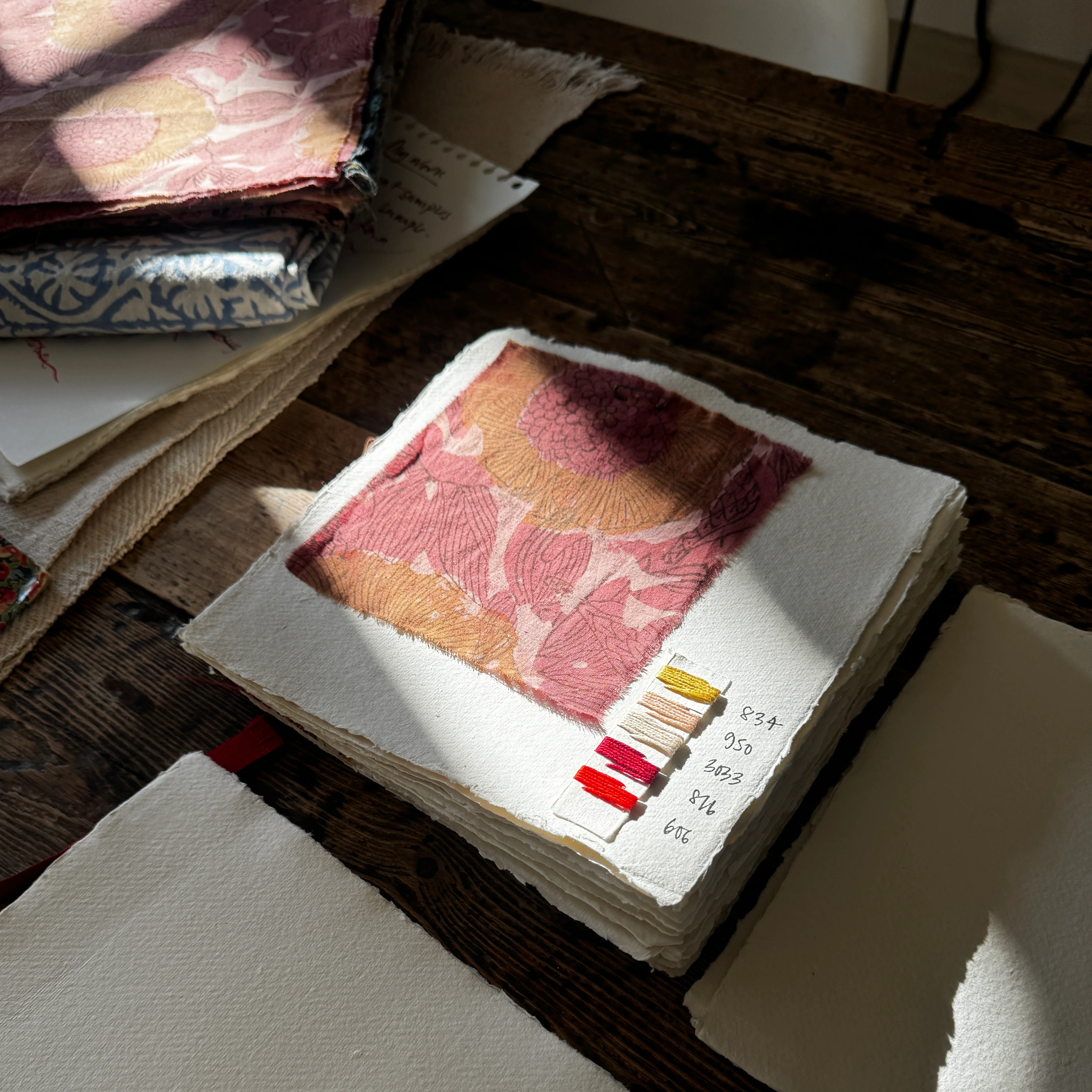 Thursday 24 September, 10:30-4 p.m.: Workshop, The Art of Stitching on Block Print with Kate Rickard - Image 8