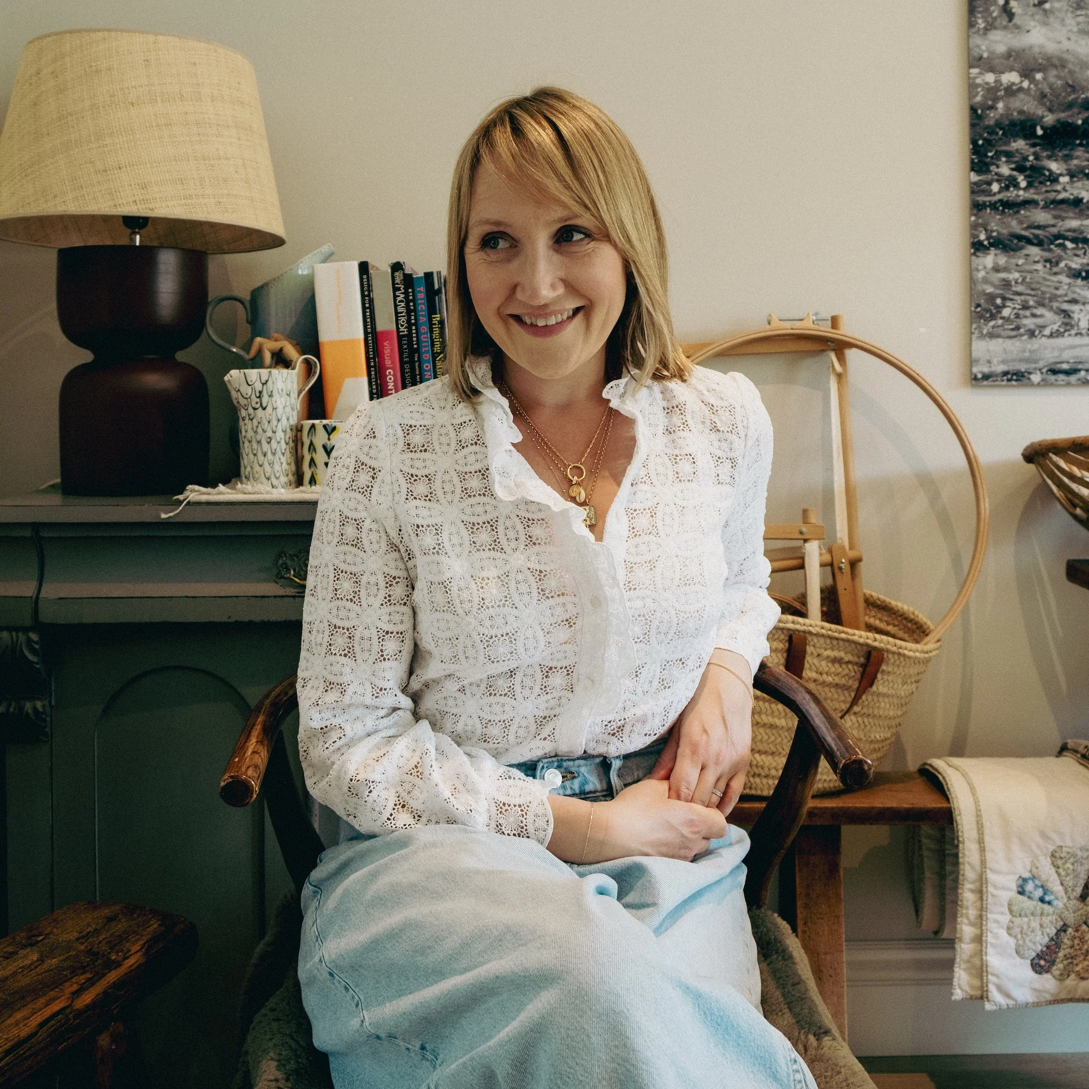 Tuesday 30 September, 10-12 p.m.: Workshop: The Art of Stitching a Block Print with Kate Rickard - Image 2