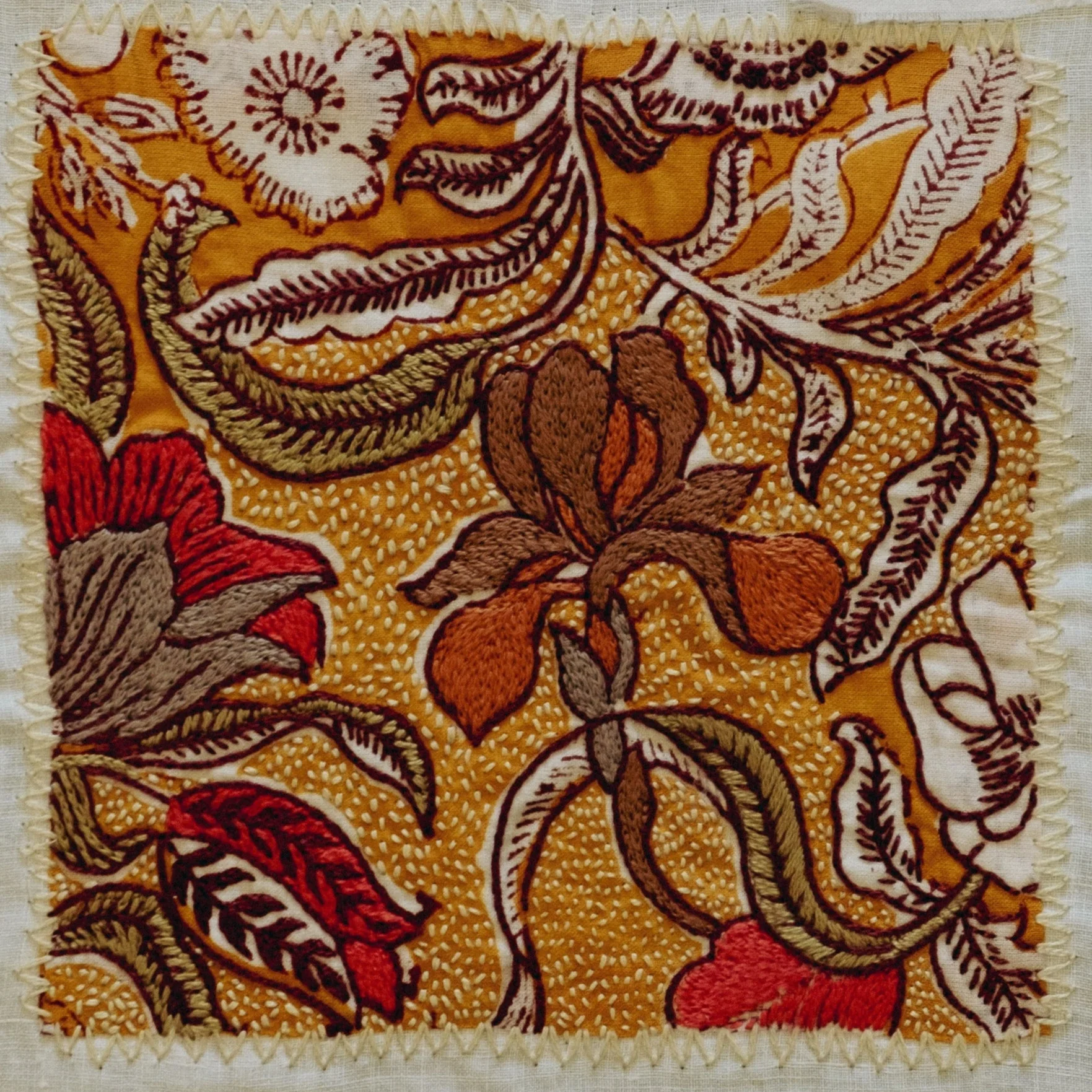 Tuesday 30 September, 10-12 p.m.: Workshop: The Art of Stitching a Block Print with Kate Rickard - Image 3