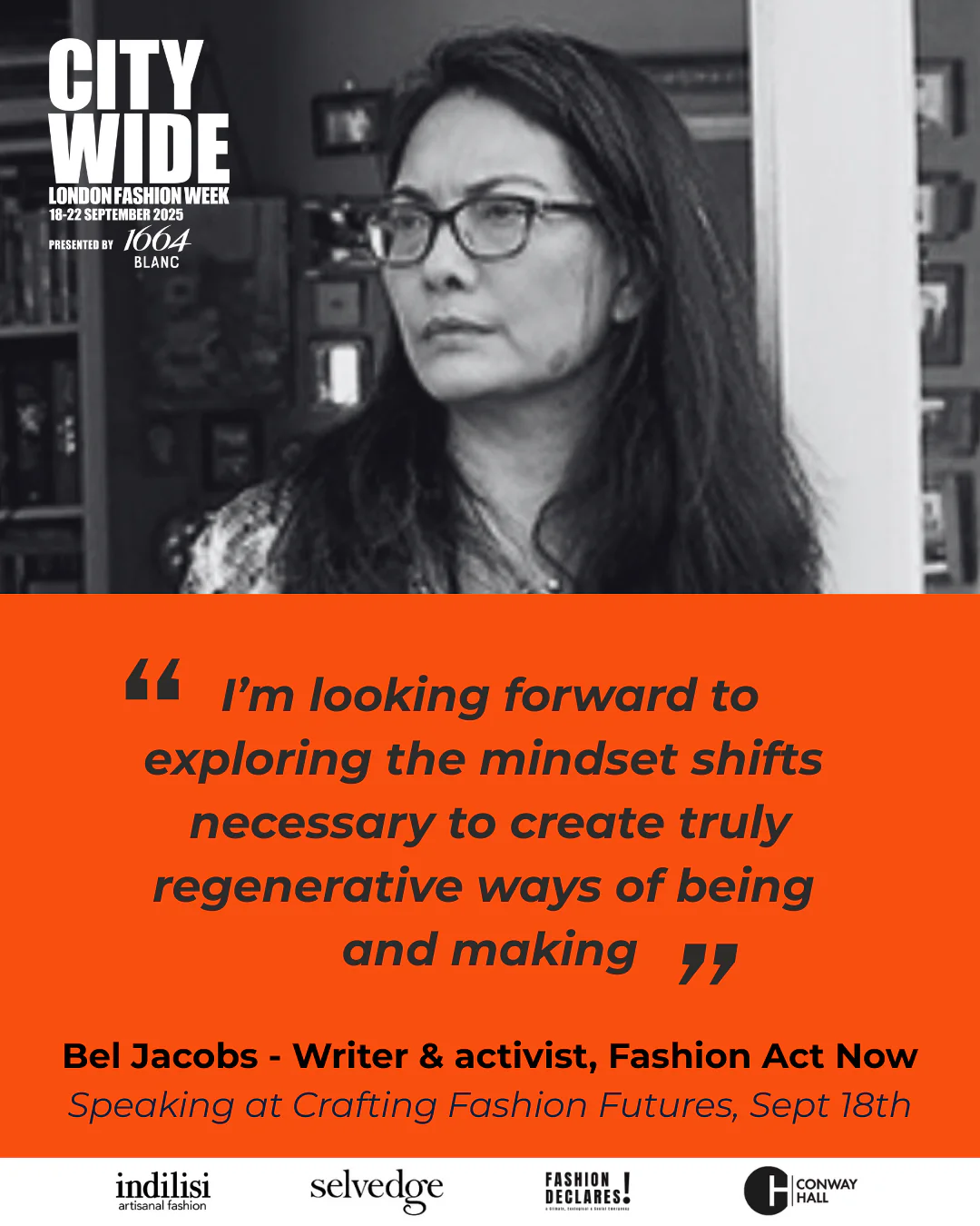 Thursday 18 September, 11-5 p.m.: Symposium: Crafting Regenerative Fashion and Textile Futures with Safia Minney - Image 5