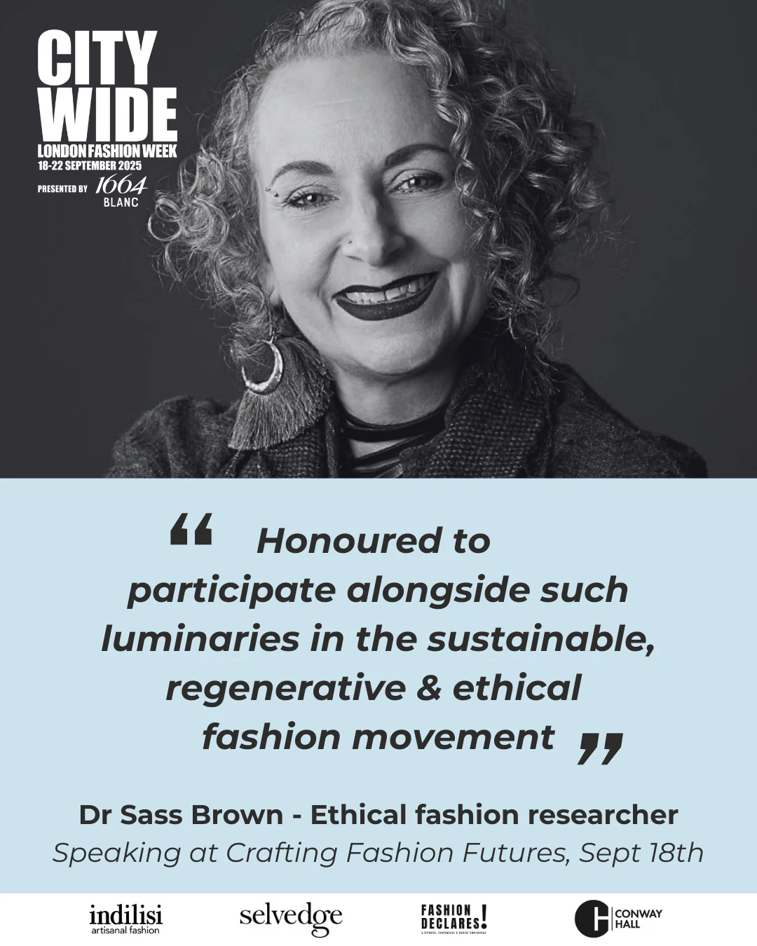 Thursday 18 September, 11-5 p.m.: Symposium: Crafting Regenerative Fashion and Textile Futures with Safia Minney - Image 9