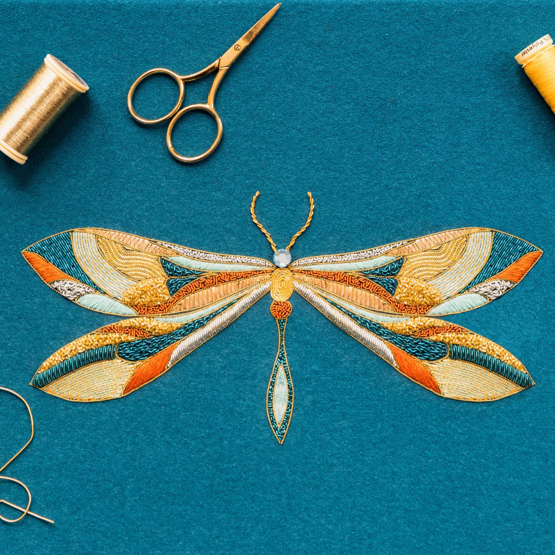 Tuesday 30 September, 10.30-5 p.m.: Studio Tour and Workshop: Celestial Moon Goldwork Embroidery with Hand & Lock - Image 5