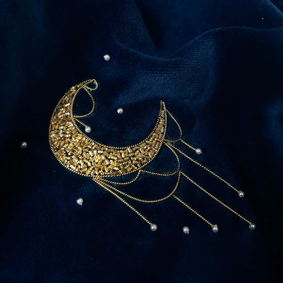 Tuesday 30 September, 10.30-5 p.m.: Studio Tour and Workshop: Celestial Moon Goldwork Embroidery with Hand & Lock - Image 9