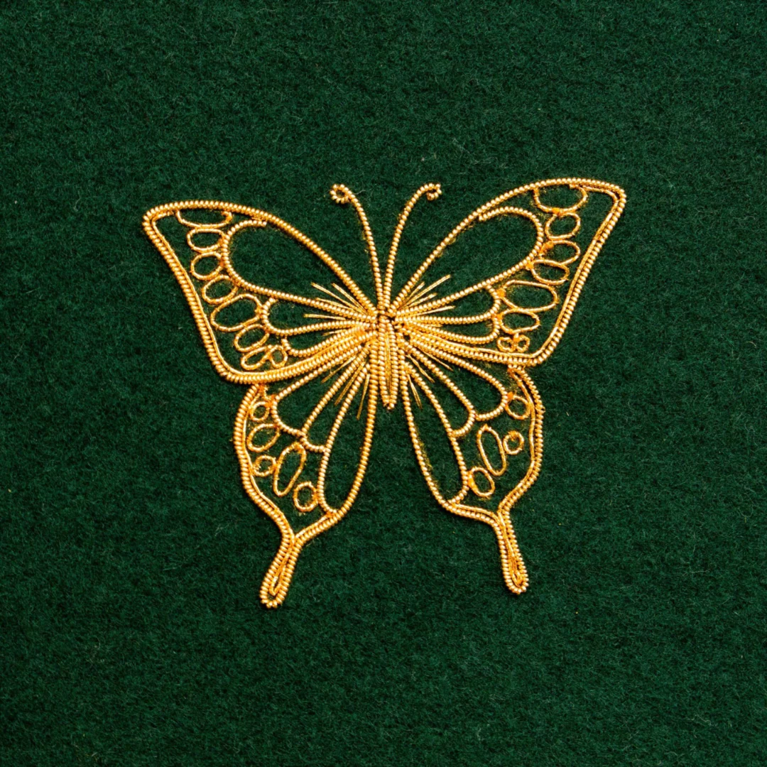 Tuesday 23 September, 10.30-5 p.m.: Studio Tour and Workshop: Filigree Butterfly Goldwork Embroidery with Hand & Lock - Image 10