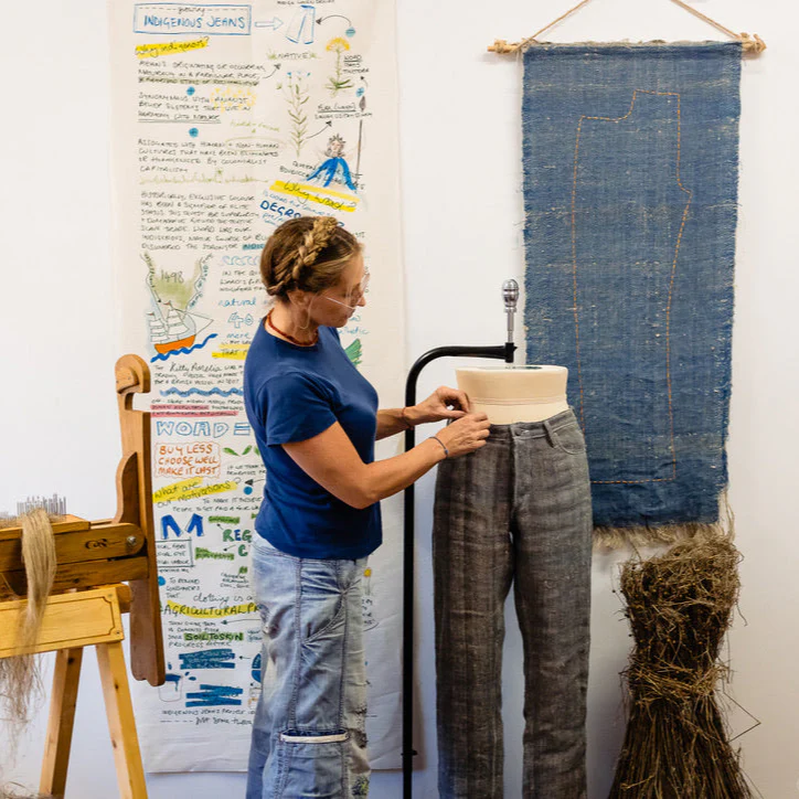 Saturday 6 September, 5.30-6.30 p.m.: Workshop: Intuitive Embroidery with Justine Aldersey-Williams of Northern England Fibreshed - Image 10