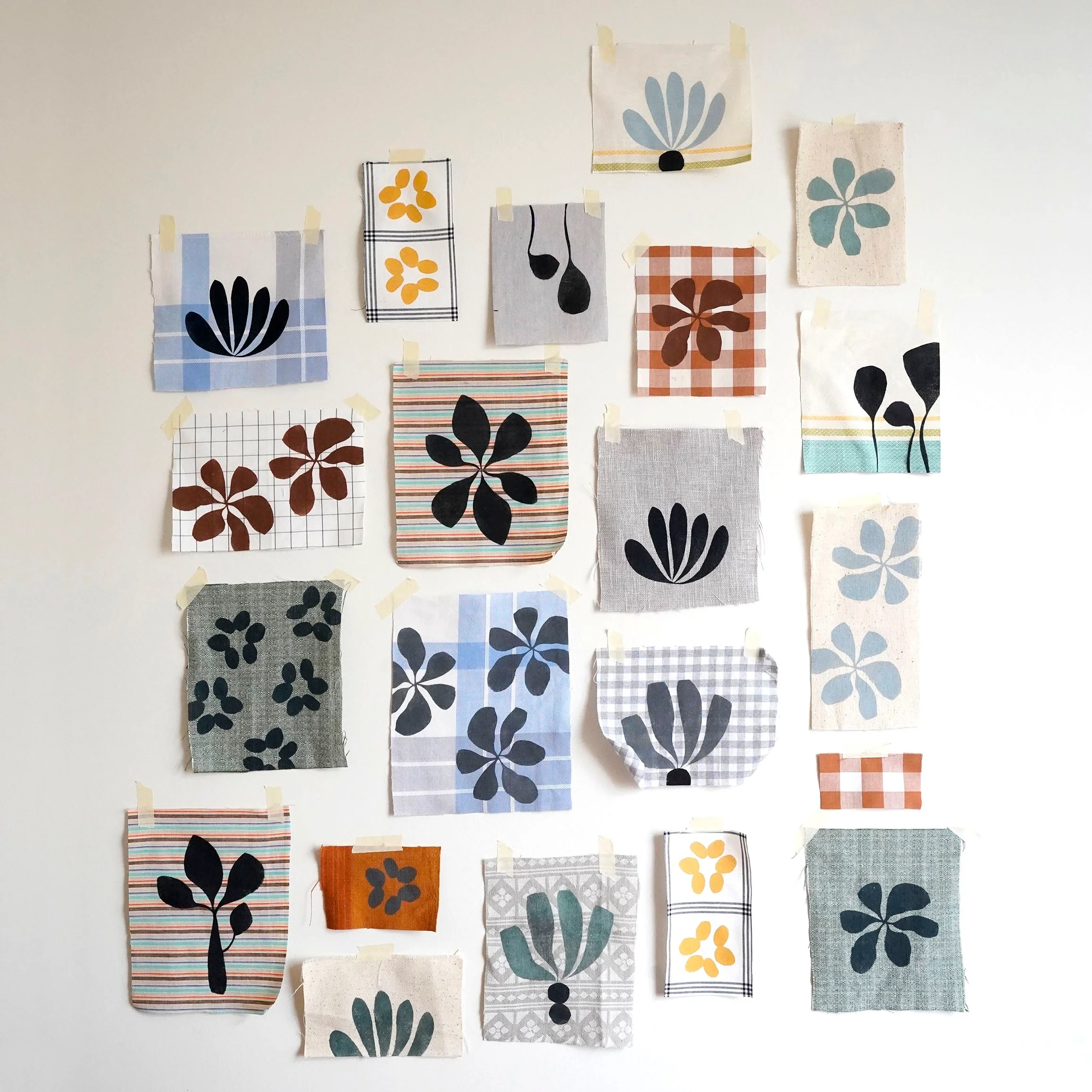 Saturday 26 September, 2-5 p.m. (BST): Online Workshop, Stencil New Designs on Revived Fabric with Lotta Jansdotter - Image 3