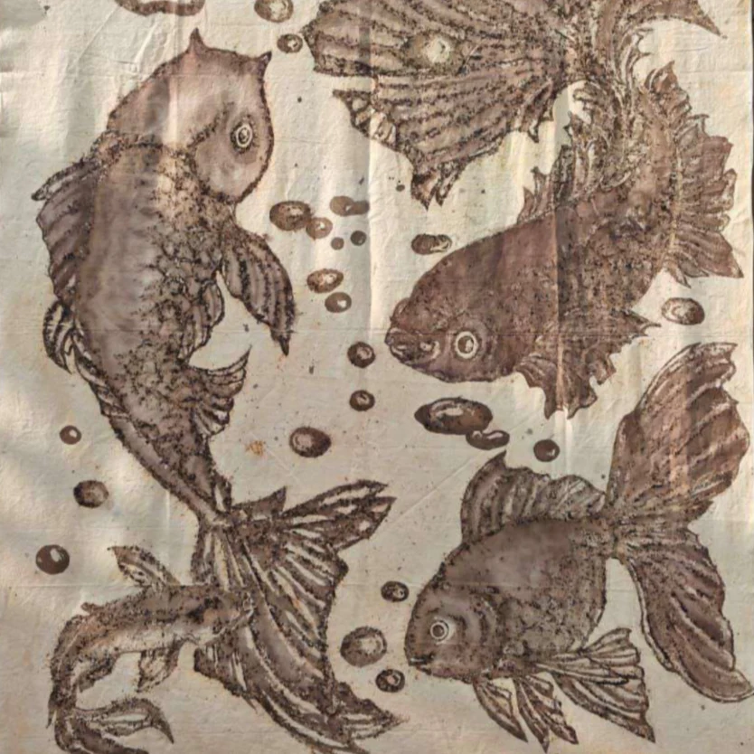 Sunday 28-30 September, 10-4 p.m.: Short Course: Ecoprint, Block Printing & Rust Printing with Dr Vishal C. Bhand - Image 7
