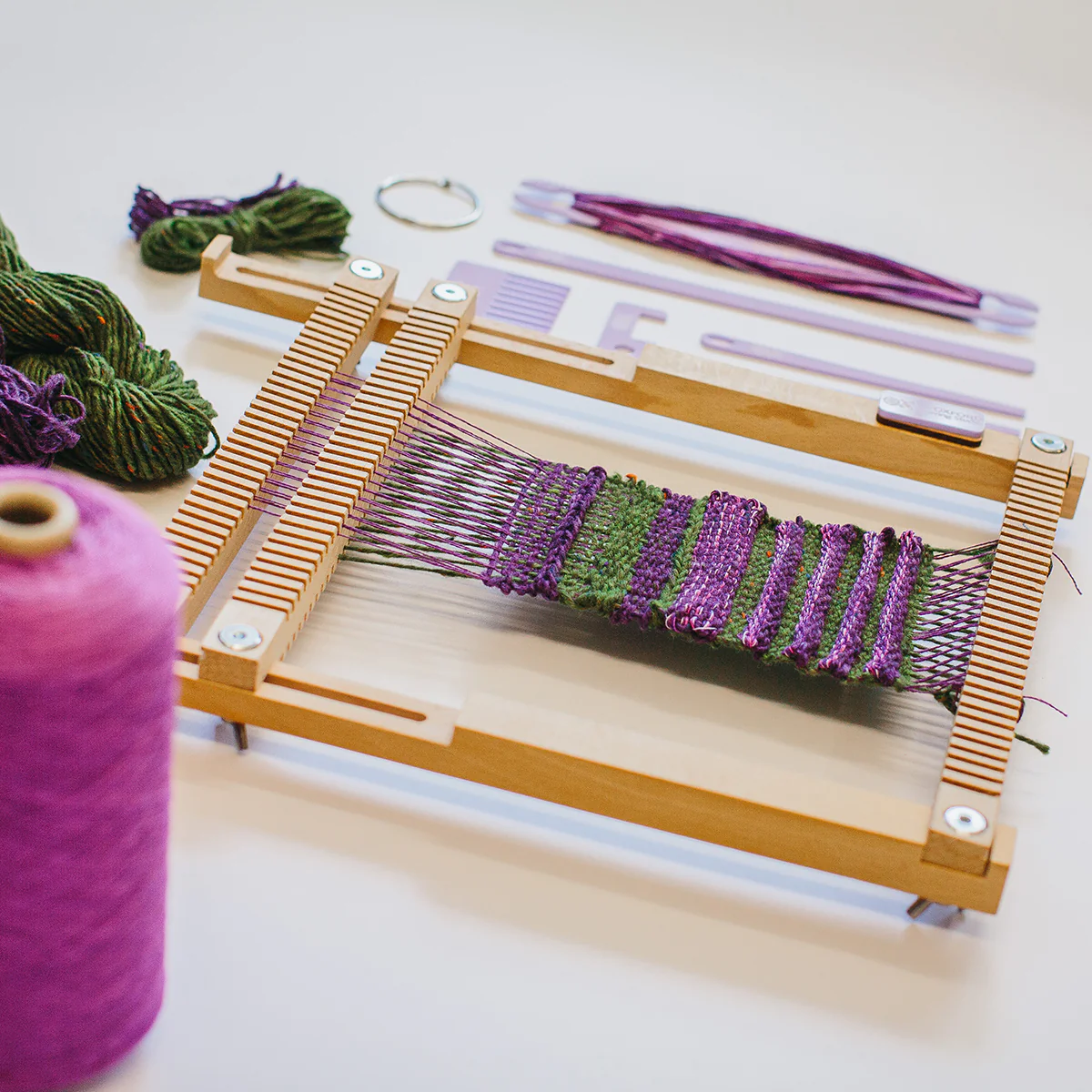 Thursday 24 September, 10:30-4 p.m.: Workshop, Weaving Texture on a Frame Loom with Cassandra Sabo - Image 4