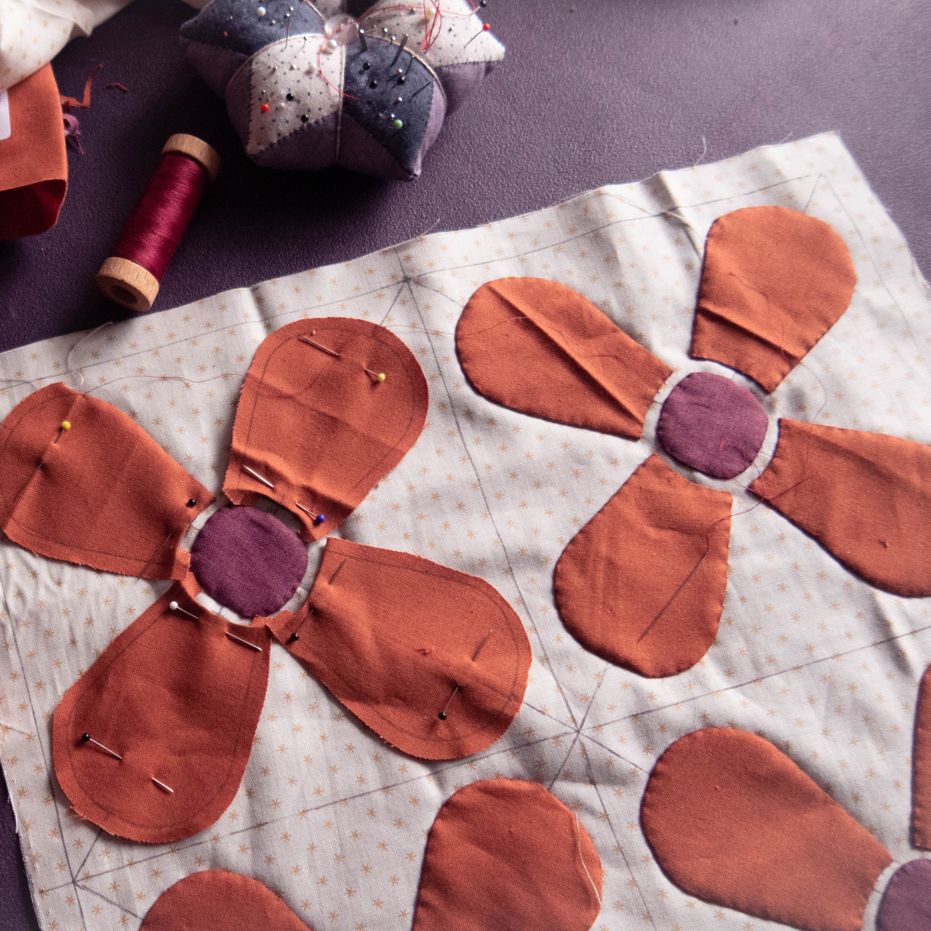 Tuesday 22 September, 10:30-4 p.m.: Workshop, Needle Turn Appliqué with Yasmeen Branton of Sand and Stars - Image 4