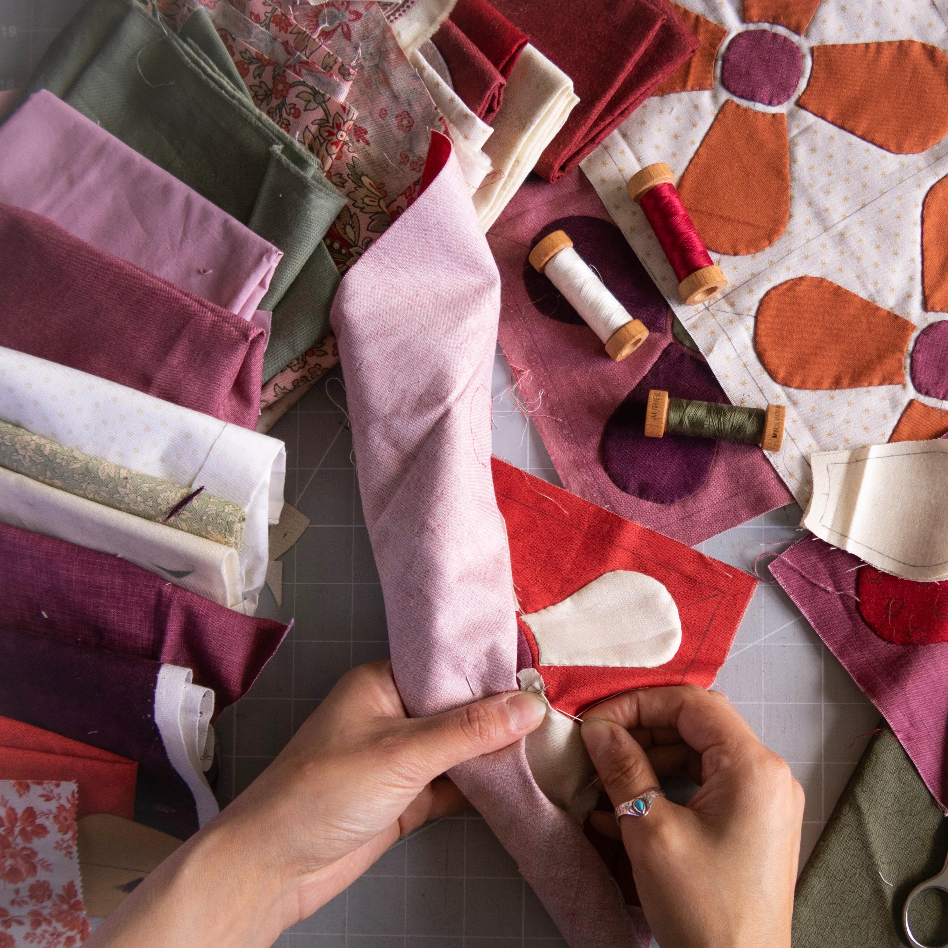 Tuesday 22 September, 10:30-4 p.m.: Workshop, Needle Turn Appliqué with Yasmeen Branton of Sand and Stars - Image 7