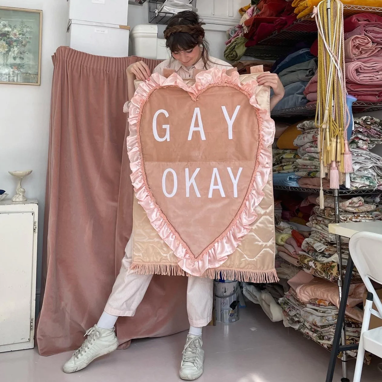 Thursday 25 September, 6-8:30 p.m.: Workshop: Sewing Symbols of Resistance: Banner Making Workshop with Alice Gabb at Museum of the Home - Image 3