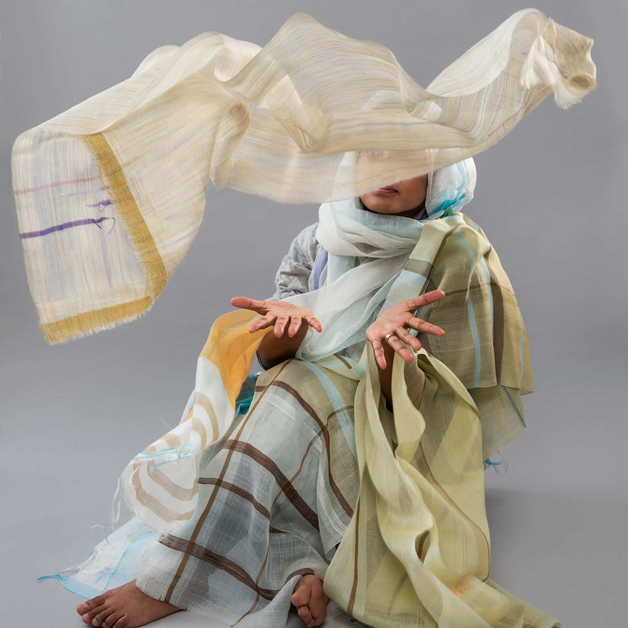 Silk: silk road, silk fibre, silk weaving with Angela Sheng, Mary Schoeser, Neil Thomas from Gainsborough Silk Mill, Rezia Wahid and Sue Tapliss of Whitchurch Silk Mill - Image 7