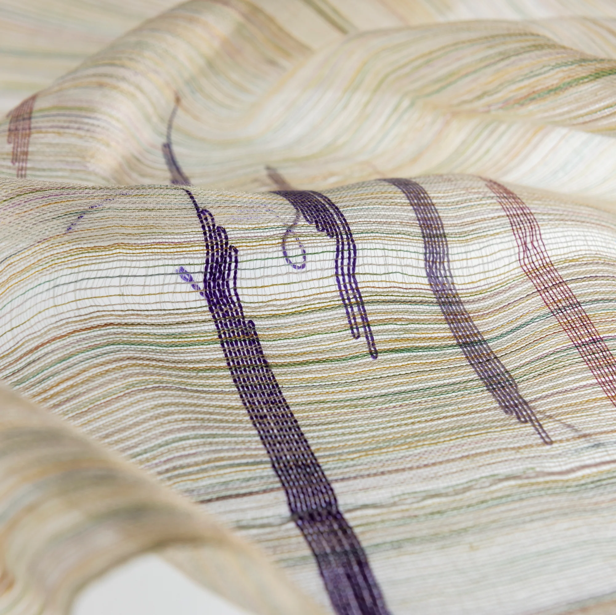 Silk: silk road, silk fibre, silk weaving with Angela Sheng, Mary Schoeser, Neil Thomas from Gainsborough Silk Mill, Rezia Wahid and Sue Tapliss of Whitchurch Silk Mill - Image 9
