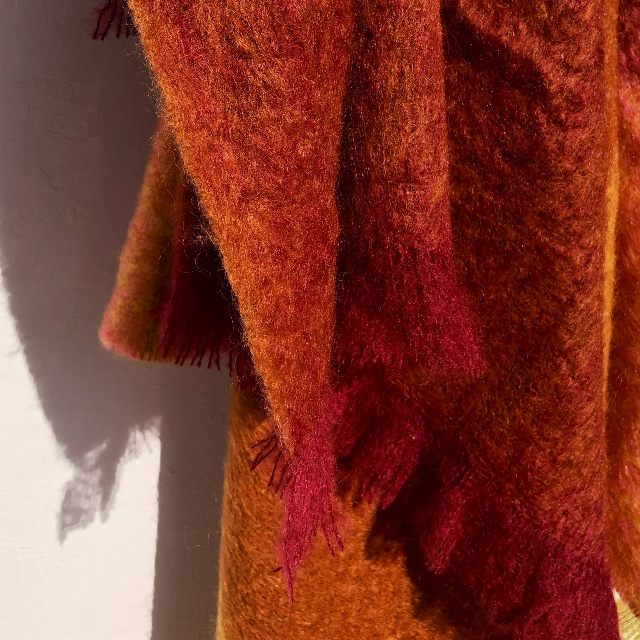 South Africa, Frances VH Mohair, Apricot Summer Blanket (OCE) - Image 2