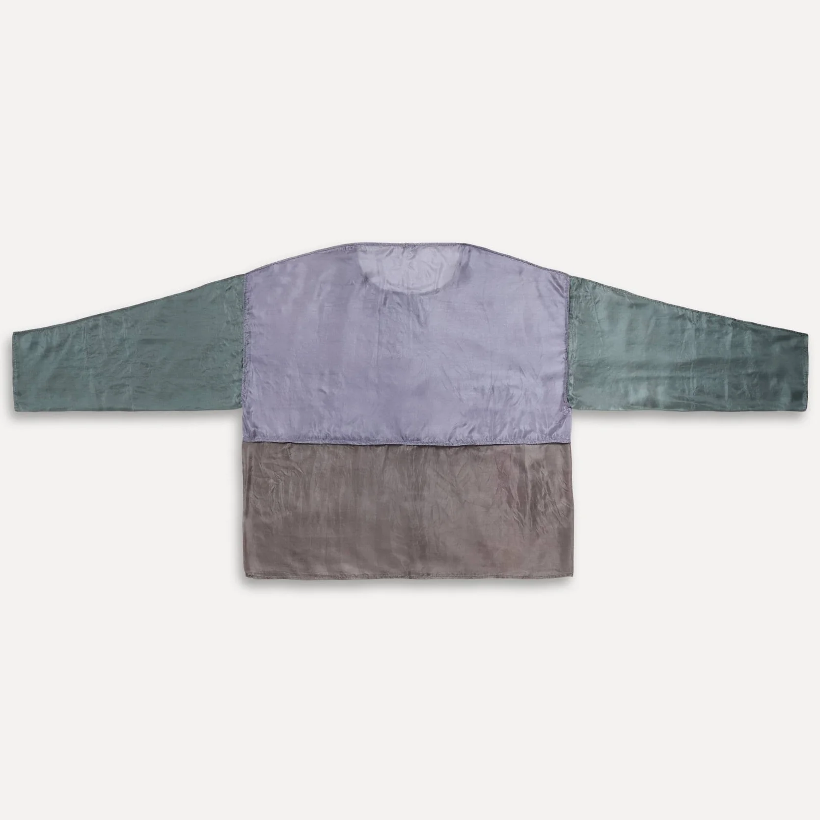 Turkey, Gönül Paksoy, Colour-Blocked Silk Blouse - Image 2