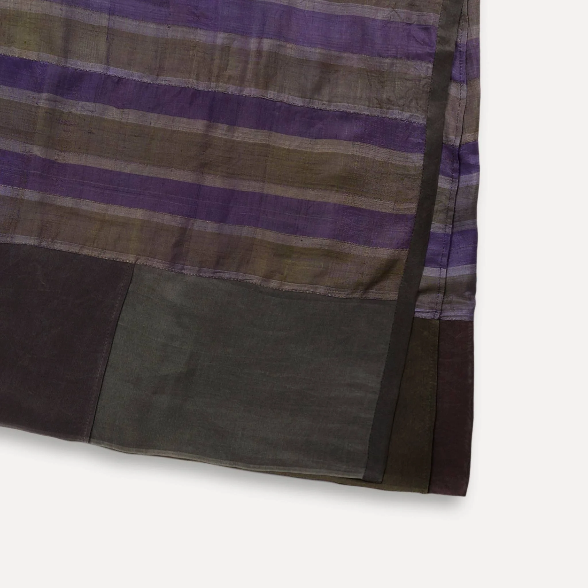 Turkey, Gönül Paksoy, Wrap-Around Colour-Blocked Silk Skirt - Image 3