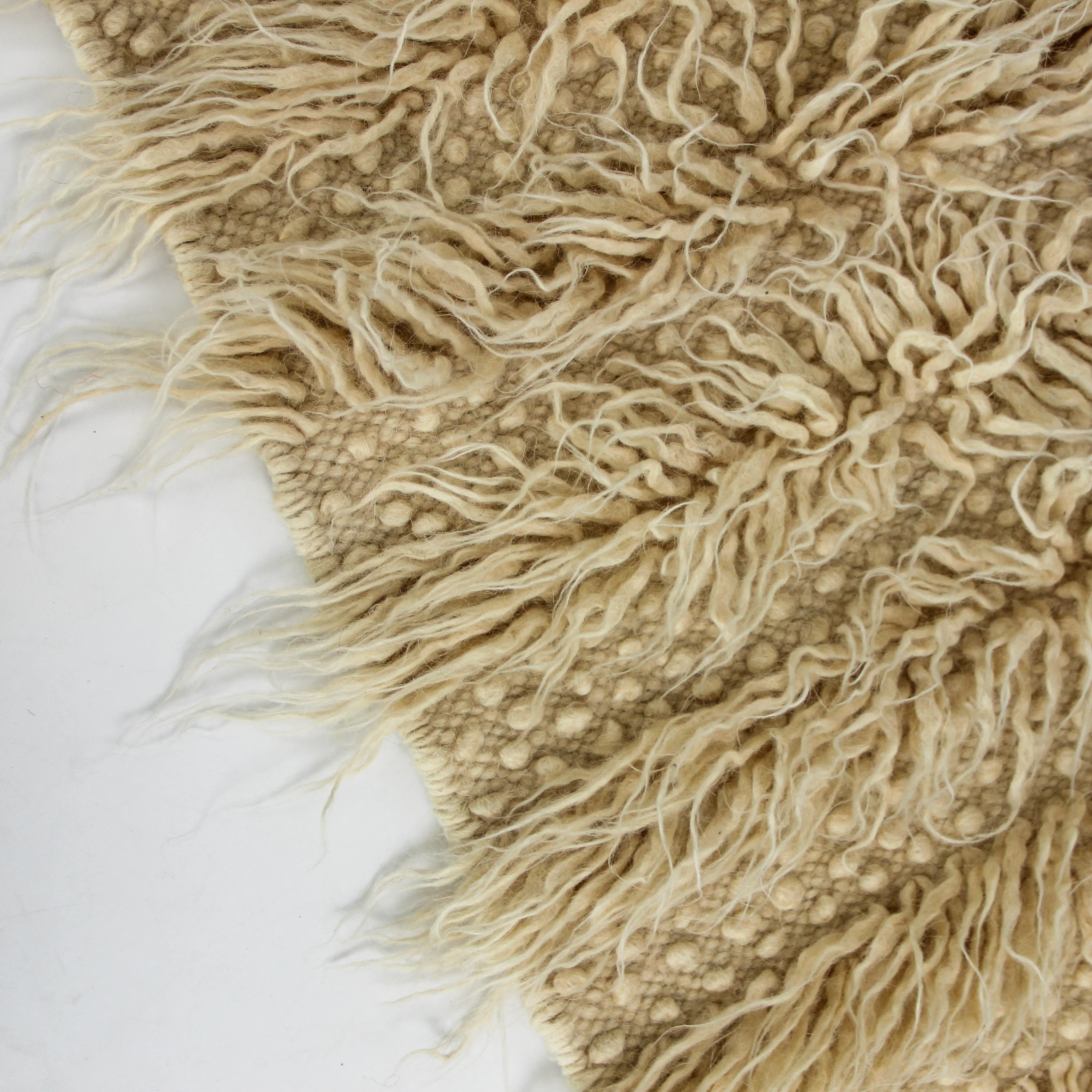 Ukraine, Gushka, Handwoven Rug (Cream) (EU) - Image 4